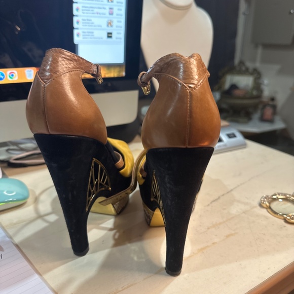 sam edelman size 6.5 wedge heel very comfortable - Picture 11 of 15